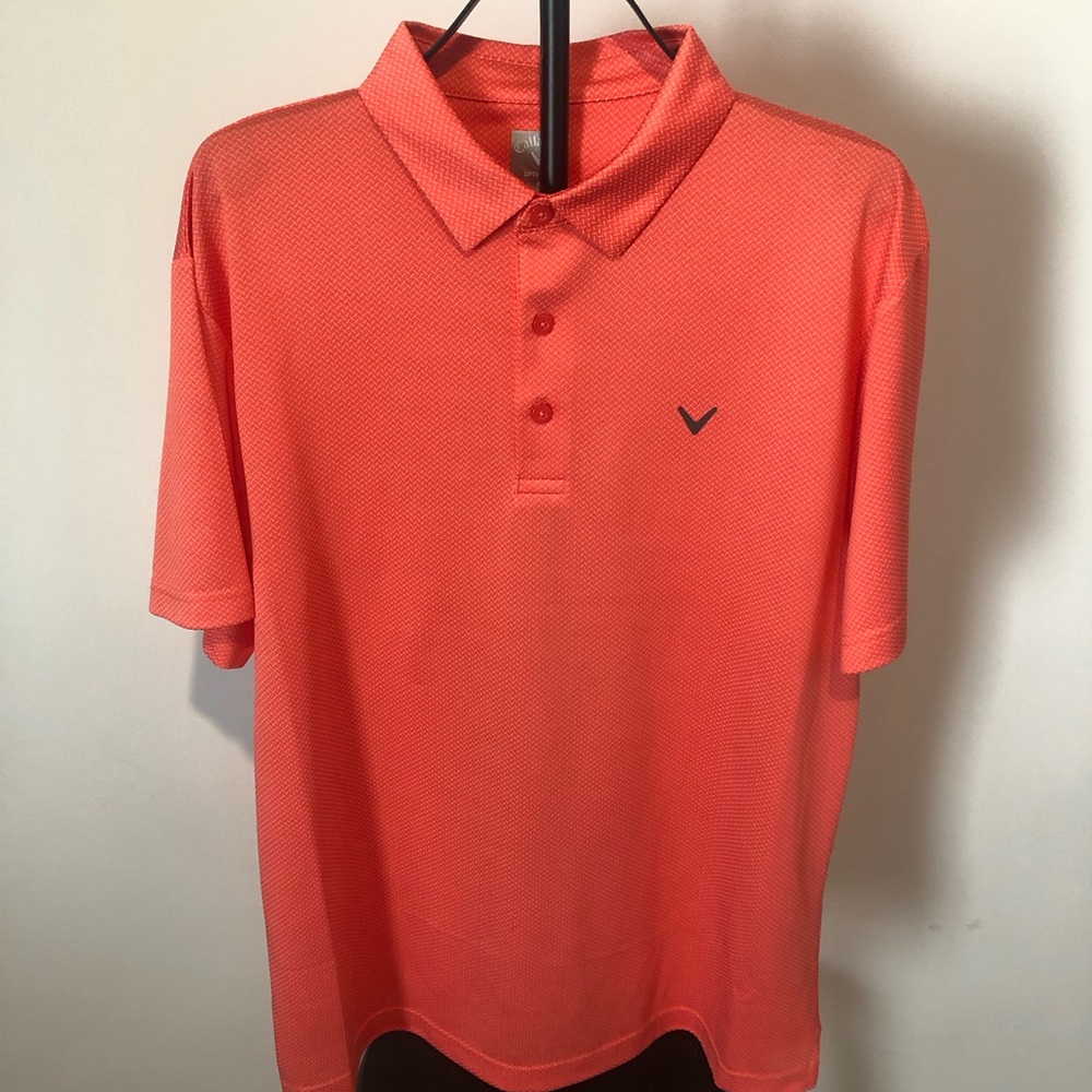 Callaway Coral Performance Polo - Short Sleeve